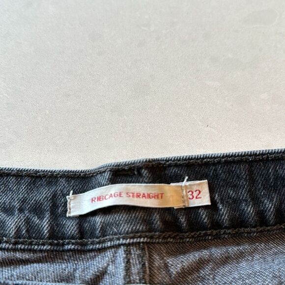 Levi's Women's High Rise Jeans - Dark Gray - Picture 6 of 10